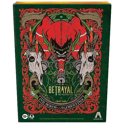 Avalon Hill Betrayal Evil Reigns in The Wynter's Pale The Yuletide Tale Expansion | Ages 12+ | Requires Betrayal at HOTH 3rd Edition to Play