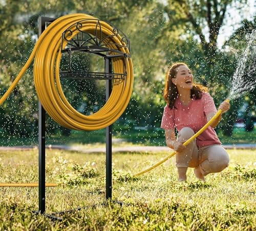 Fire Beauty Detachable Garden Hose Holder for Lawn Yard