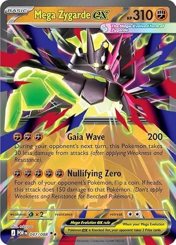 Pokemon - Mega Zygarde ex 047/088 - Perfect Order - Foil - Single Card