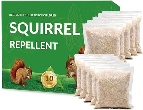 Squirrel Repellent, Chipmunk Repellent Outdoor