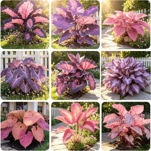 Hosta Seeds for Planting, 280+ Mixed Hosta Seeds, Perennial Flower Palnts, Non-GMO Heirloom Hosta Flower Seed for Home Garden Outdoor