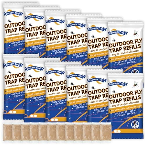 12x30g Fly Bait Fly Trap Refill Packets
