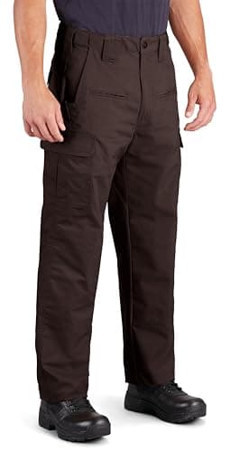 Propper Men's Kinetic Tactical Pant, Performance Cargo Pants, Work Pants for Law Enforcement, Sheriff's Brown, 50x37