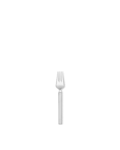 Alessi "Dry" 6-3/4-Inch Pastry Fork with Satin Handle, Set of 6