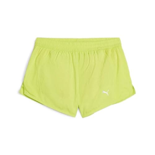 PUMA Women's Run Favorite Velocity 3" Shorts, Lime Pow, X-Large
