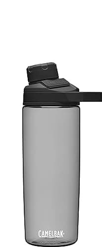 CamelBak Chute Mag Water Bottle with Magnetic Leak‑Resistant Cap, Lightweight Tritan Design for Everyday Hydration, 20oz, Charcoal