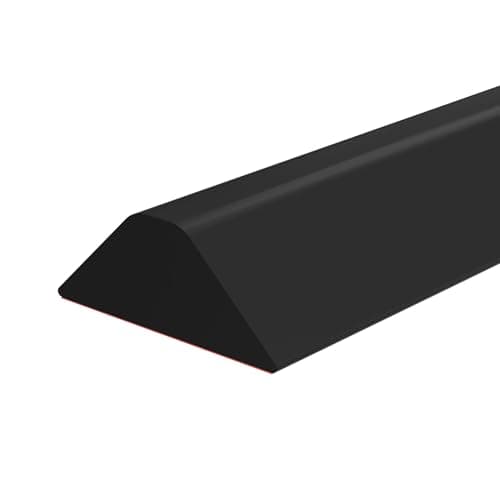Duzzy 75 Inch Collapsible Shower Water Dam, Shower Threshold Water Stopper Barrier and Retention System and Keeps Water Inside Threshold Dry and Wet Separation, Suitable for Bathroom & Kitchen