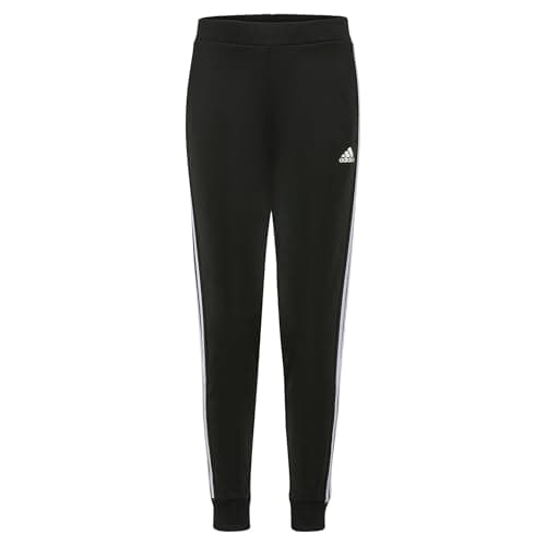 Adidas Girls Tricot Jogger Pants, Adi Black, Medium Regular