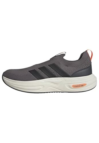 adidas Men's Cloudfoam Cuxxion - Sock, Charcoal/Carbon, 12