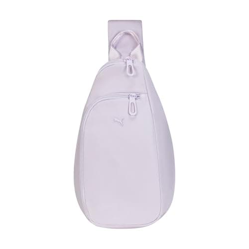 PUMA Women's Myriad Sling, Sporty Hands-Free Bag with Reversible Strap & Dual Compartments, Lilac Frost, One Size