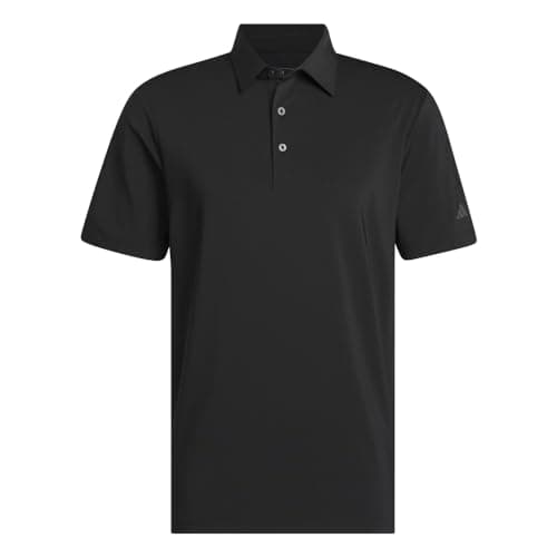Adidas Men's Ultimate365 Solid Polo Shirt, Black, X-Large