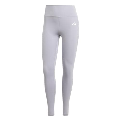Adidas Women's Optime Essentials Stash Pocket Full Length Leggings, Glory Grey, Small/Tall