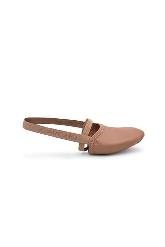 Capezio Women's Leather Pirouette II Dance Shoe – Ideal for Pirouettes, Comfortable Fit, Durable Leather Construction, X-Large, Dark Suntan