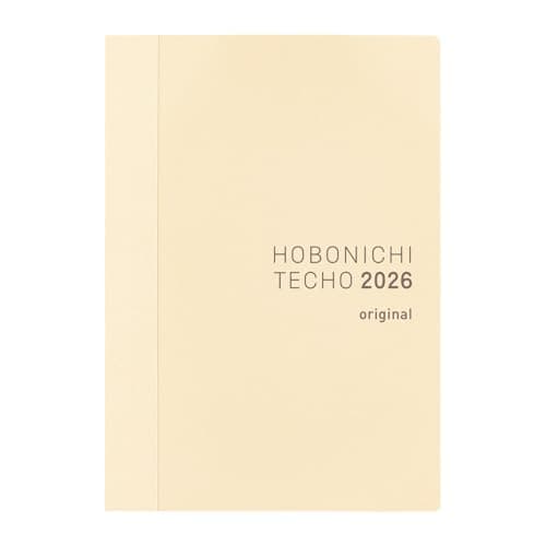 Hobonichi Techo 2026 Original Book – A6, Japanese, Daily, January Start, Monday Start, Planner