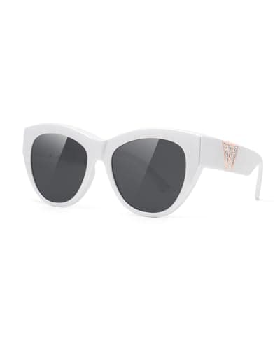 Meeloog Over Glasses Sunglasses for Women Polarized Trendy Cateye Shades Go Over Glass Women UV400 Protection MST0069