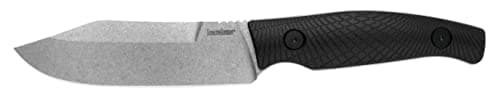 Kershaw Camp 5 Fixed Blade Knife, 4.75 Inch Blade, Full Tang (1083), Black