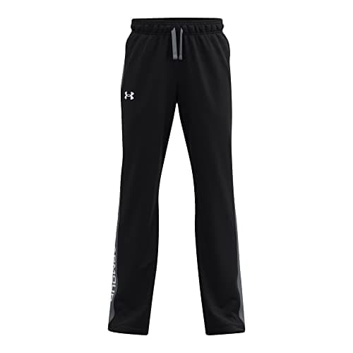 Under Armour Boys Brawler 2.0 Pants , Black (001)/White , Small