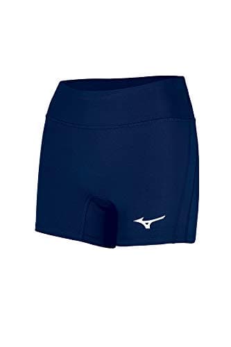 Mizuno Women's Elevated 4" Inseam Volleyball Short, Navy, XX-Small