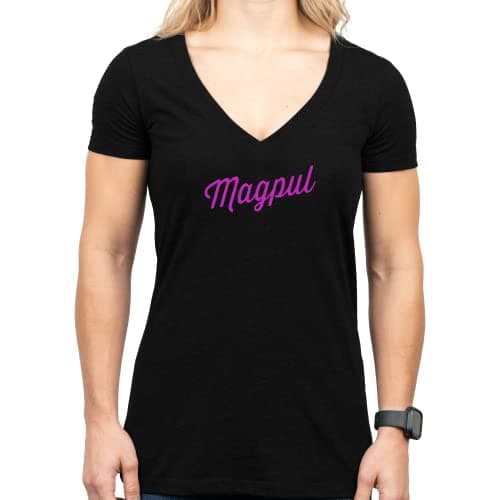 Magpul Womens Short Sleeve T-Shirt, Rover Black, Large US