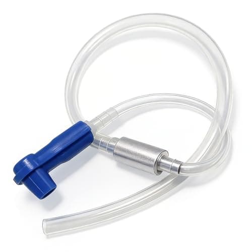 hurifeng Brake Bleeder Kit with One Way Check Valve, One Man Brake Bleeding Tool for Car Motorcycle Clutch Systems, Universal Hose Adapter Kit