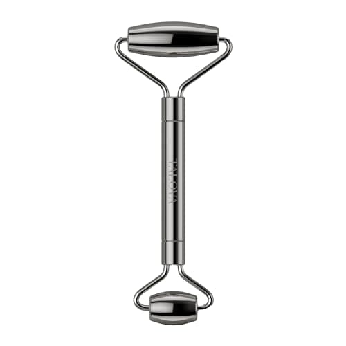 TALOVA - 304-Grade Stainless Steel Facial Roller, Face Roller for Eyes, Double Chin, Jawline & Neck, Reduce Puffiness & Improve Wrinkles, Massage Tool for Anti-Aging, Lifting & Lymphatic Drainage