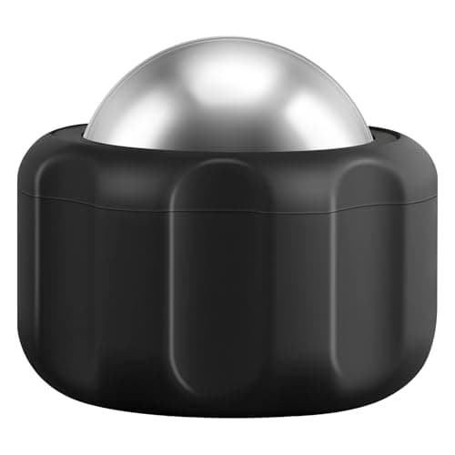 H-Brotaco Cold Massage Roller Ball Ice Roller for Muscle Recovery-Black