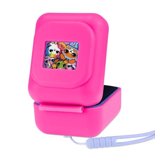 Silicone Cover for Bitzee Original, with Lanyard, Pink