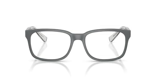 A|X ARMANI EXCHANGE AX3119F Prescription Eyewear Frames, Matte Black/Demo Lens, 55 mm