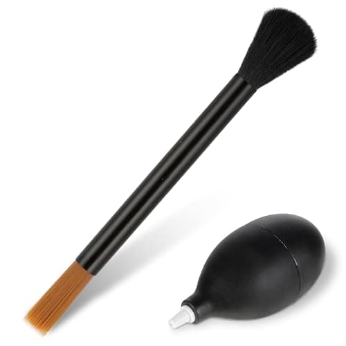 Coffee Brush Coffee Grinder Cleaning Brush Set Air Duster and Dusting Espresso Brushes Accessories Cleaner Barista Brushes Espresso Machine Cleaning Tool for Bean Grain Tool Home Kitchen