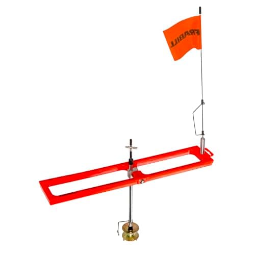 Frabill Arctic Fire Tip-Up (Chartreuse) Orange, One Size