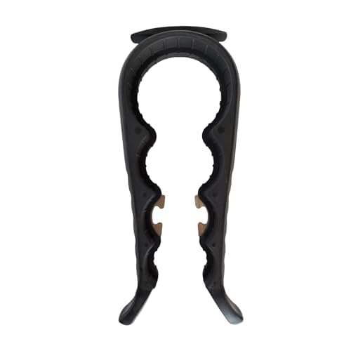 5-in-1 Jar Opener whit Beer bottle opener for Weak Hands,Non-slip Easy Grip Can Opener,Used to remove stubborn LIDS (Black)
