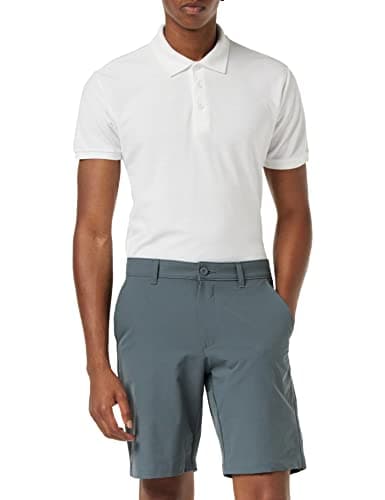 Under Armour Men's Tech Golf Shorts , Pitch Gray (012)/Black, 36