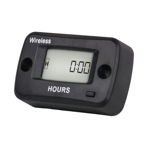 RileyFine HM019V Vibration Timer,TOT Timing,Maintenance Reminder,Sensltlvity Selection,Used for Gasoline Engine Equipmen: Such as Generators, Lawn Mowers, Motorcycles, ATVs, etc