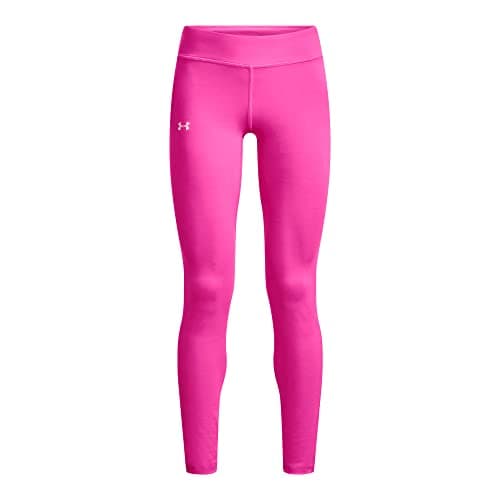 Under Armour Girls Motion Leggings, (652) Rebel Pink / / Pink Sugar, X-Large
