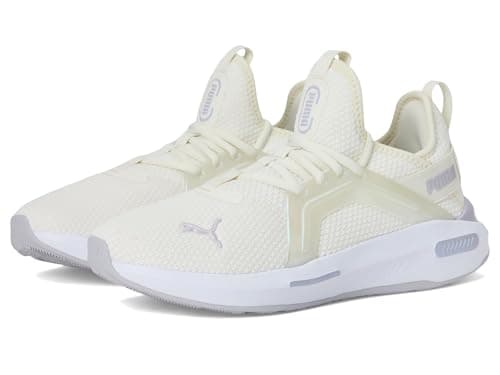 Puma Women's Softride Enzo Cross Training Shoes Warm White/Jasmine Flower/Lilac Crush 10 Medium
