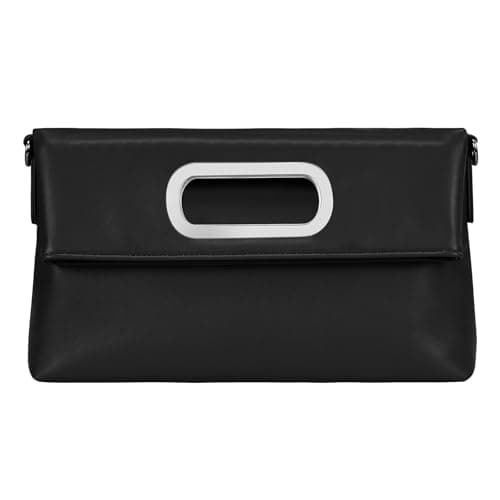 CHUNLI Stylish Clutch Purses for Women, Leather Crossbody Purse with Handle, Shoulder Bags for Evening Formal Work Casual