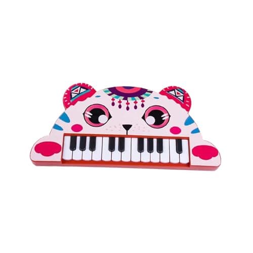 FytStycale Animal-Themed Electronic Organ Piano Keyboard for Interactive Play for Ages 1-6, Cat
