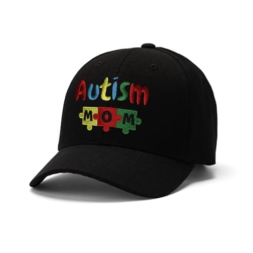 Autism Puzzle Baseball Cap Embroidered Baseball Hat Sports Classic Adjustable Hat Trucker for Men Women