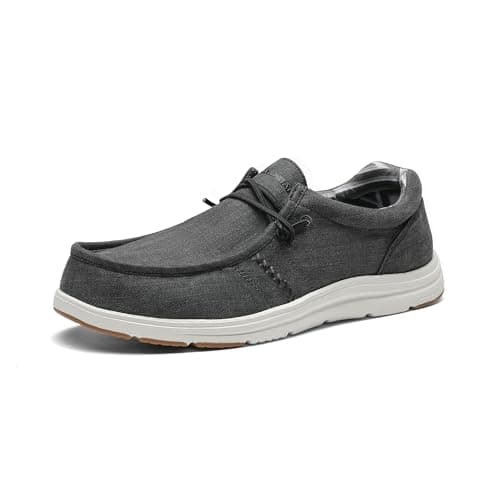 Bruno Marc Men's Casual Slip-on Loafers Stretch Shoes 1.0,Size 7,Black-Arch-Support,BLS211-1