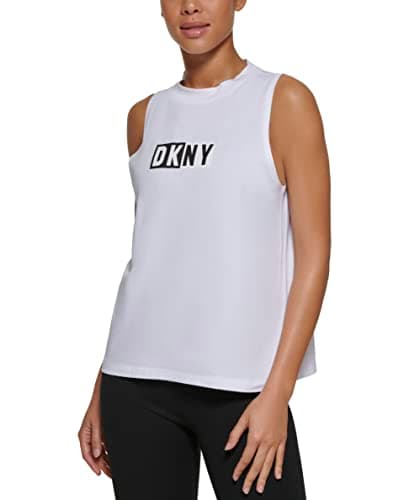 DKNY Womens Sport T-Shirt, White, XS