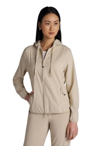 Women's Packable Jacket - UPF 50+ Sun Protection - Arcadian in Pale Khaki