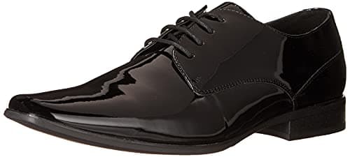 Calvin Klein Men's Brodie Loafers, Black Patent 967, 7