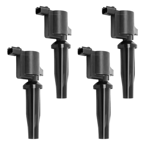 4PCS Ignition Coil Pack Compatible with Ford Mazda Mercury 2.0L 2.3L 2.5L Escape Focus Tribute Mariner Transit Connect Fusion Ranger MKZ CMax, Replace FD505 DG501 DG504 DG541 DG507