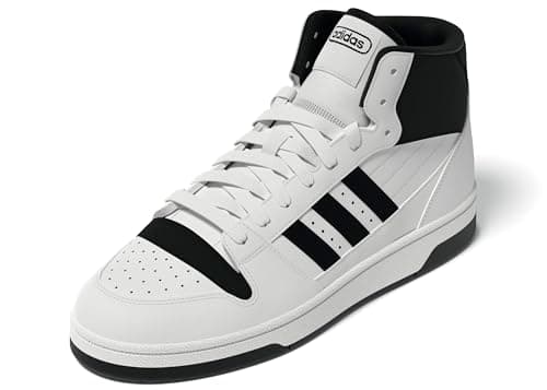 Adidas Women's Break Start Mid Top, White/Black/Cloud White, 11