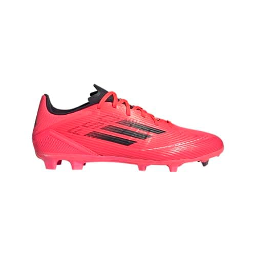Adidas Unisex-Adult F50 League Firm Ground, Turbo/Aurora Black/Platin Metallic, 6.5