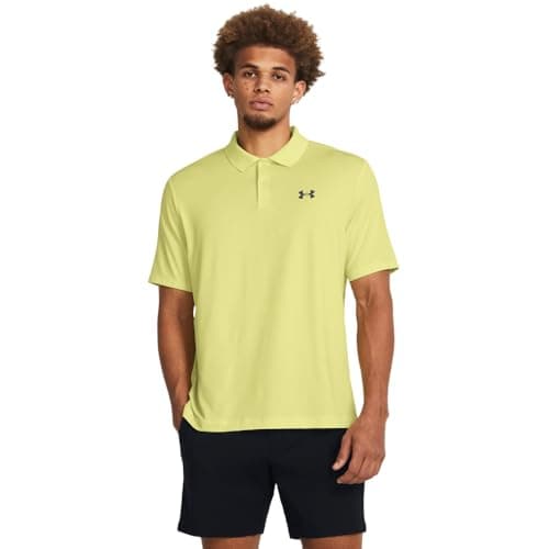 Under Armour Men's Performance 3.0 Polo, (727) Sonic Yellow / / Castlerock, X-Small