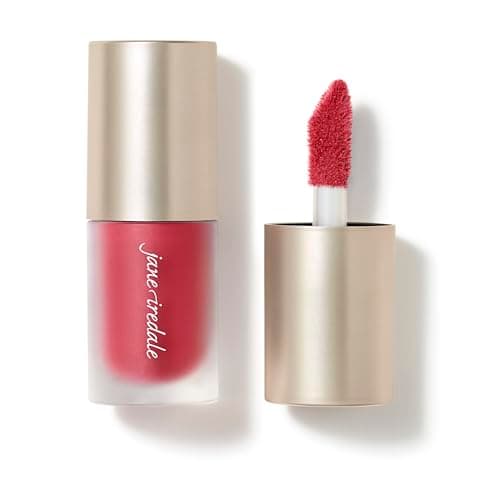 jane iredale ColorLuxe Liquid Blush, Lightweight, Buildable Long-Wear Formula Delivers an Effortless, Customizable Flush, Dermatologist-Tested, Vegan - Bombshell