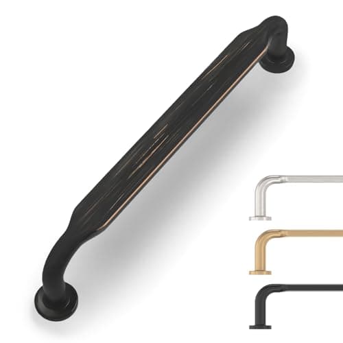 9BUILD 10 Pack Oil Rubbed Bronze Cabinet Pulls 5 Inch Kitchen Cabinet Handles Cabinet Hardware Kitchen Handles for Cabinets Cupboard Handles