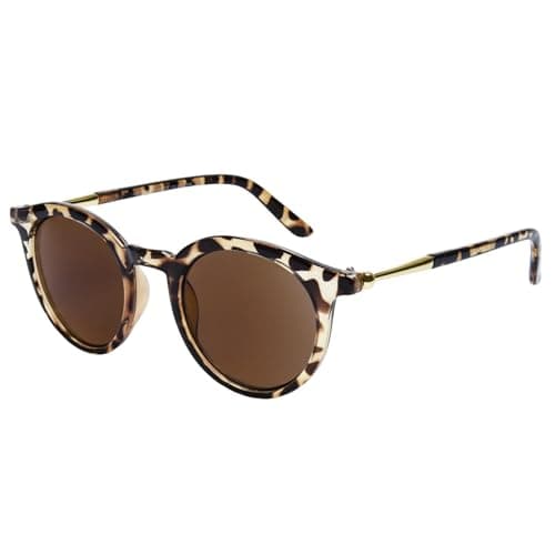 ZESAKER Reader Sunglasses for Women Classic Round Frame Reading Sunglasses Full Lens Outdoor Sun Readers Glasses UV400 Protection Blue Light Eyeglasses for Small Face NOT Bifocal (Tortoise, 3.0)