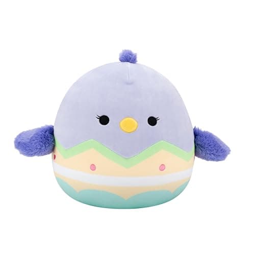 Squishmallows Original 12in Tulip The Purple Chick in Multicolored – Official Jazwares Plush (Medium-Sized)